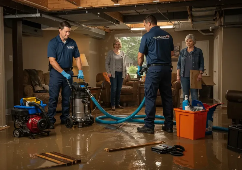 Basement Water Extraction and Removal Techniques process in Vernon, TX