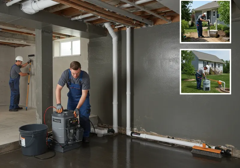 Basement Waterproofing and Flood Prevention process in Vernon, TX